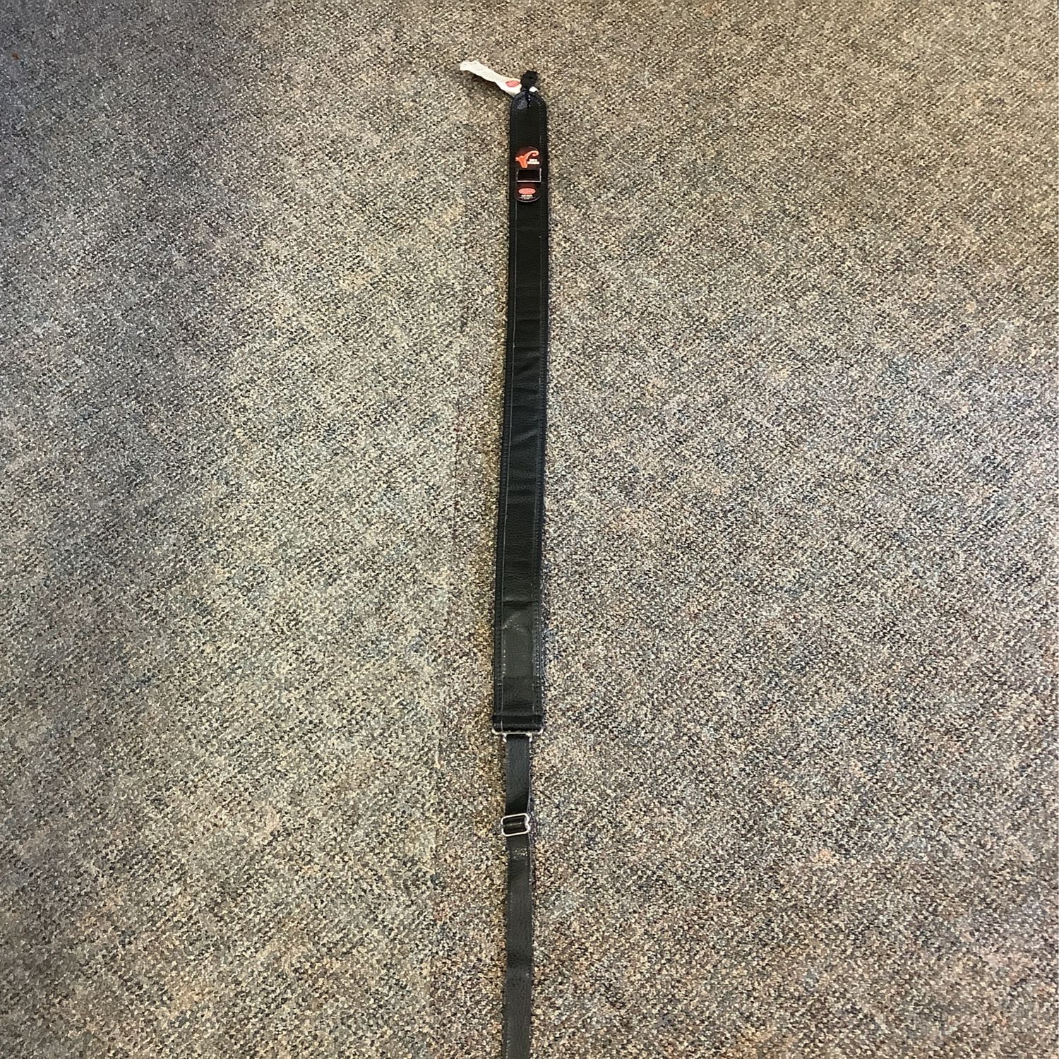 Kyser KS5A Black Leather Guitar Strap