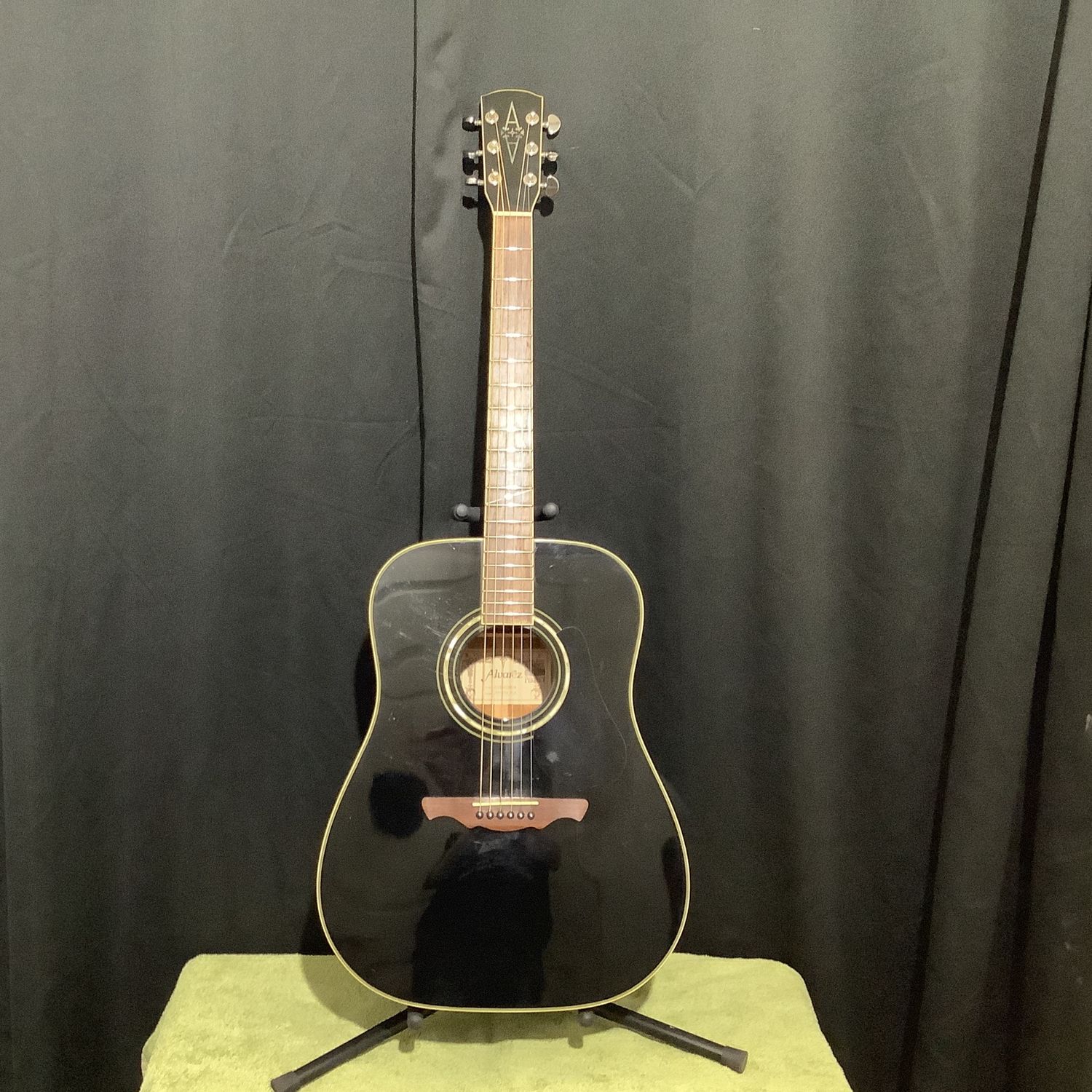 Alvarez AD-60S BLK Acoustic Guitar