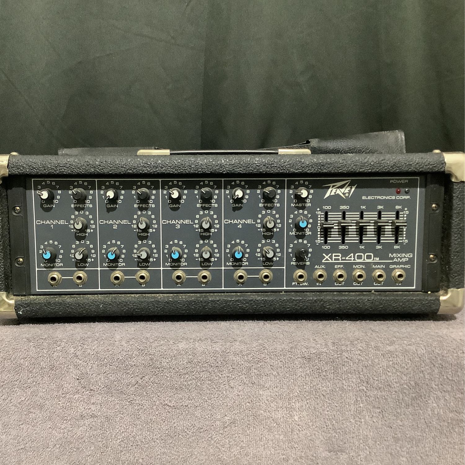 Peavey XR-400 Powered Mixer w/Cover