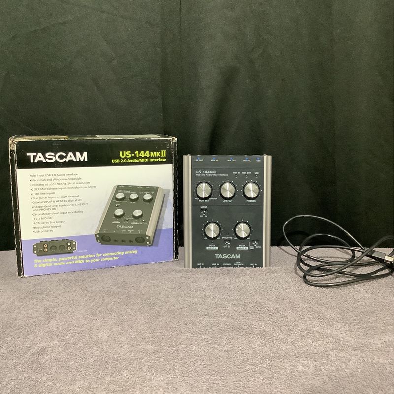 Tascam US-144 MKII USB 2.0 Audio/MIDI Interface