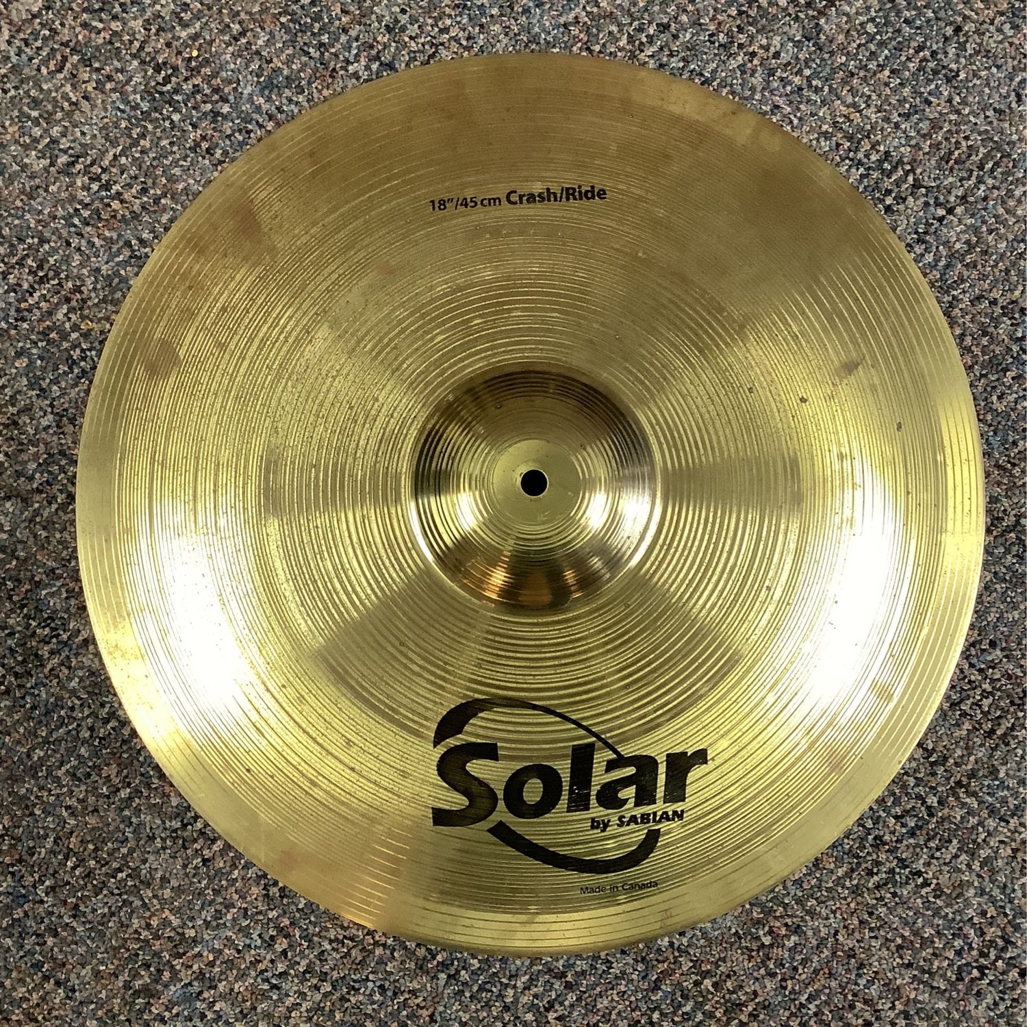 18" Solar by Sabian Crash/Ride Cymbal