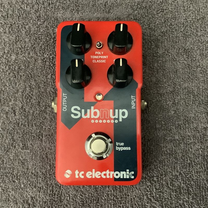 TC Electronic Sub n Up Bypass Guitar Pedal