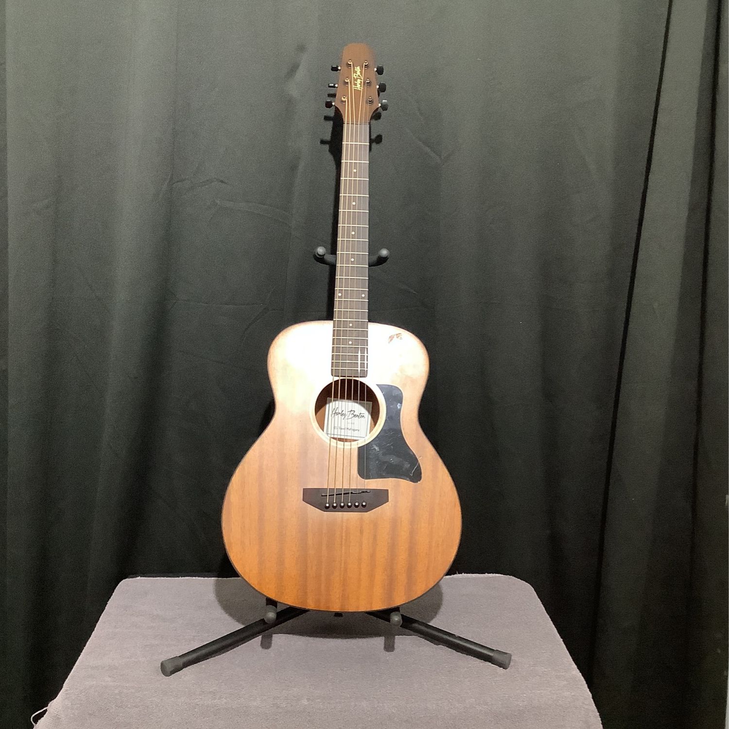 Harley Benton GS Travel Mahogany Acoustic Guitar
