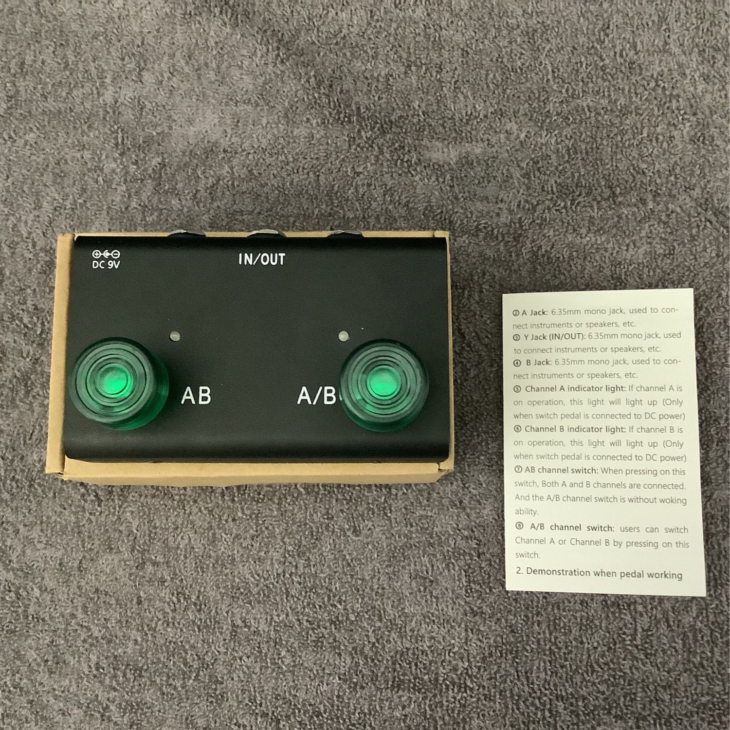 DB-ABY Switch Pedal