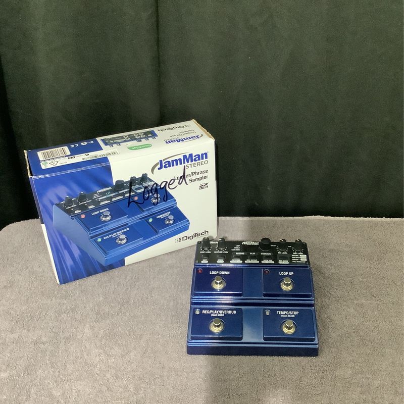 DigiTech JamMan JML2 Stereo Looper/Phrase Sampler Guitar Pedal