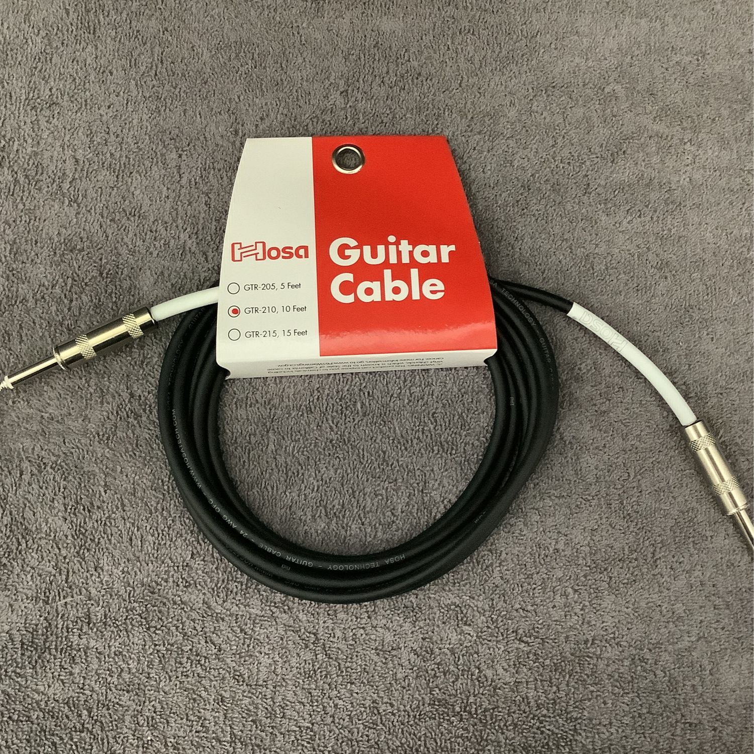 Hosa 10ft Guitar Cable