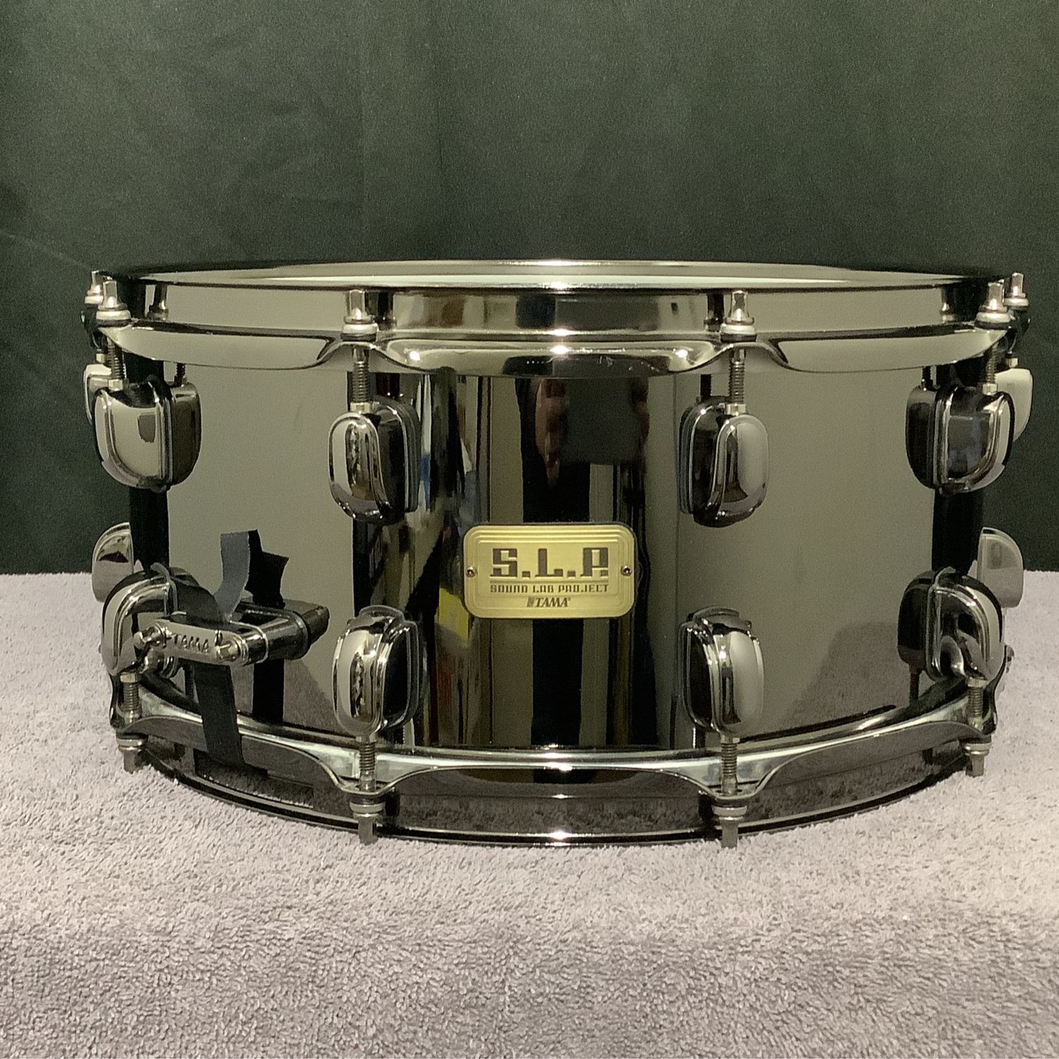 Tama S.L.P. Black Brass LBR1465 14" x 6 1/2" Snare Drum