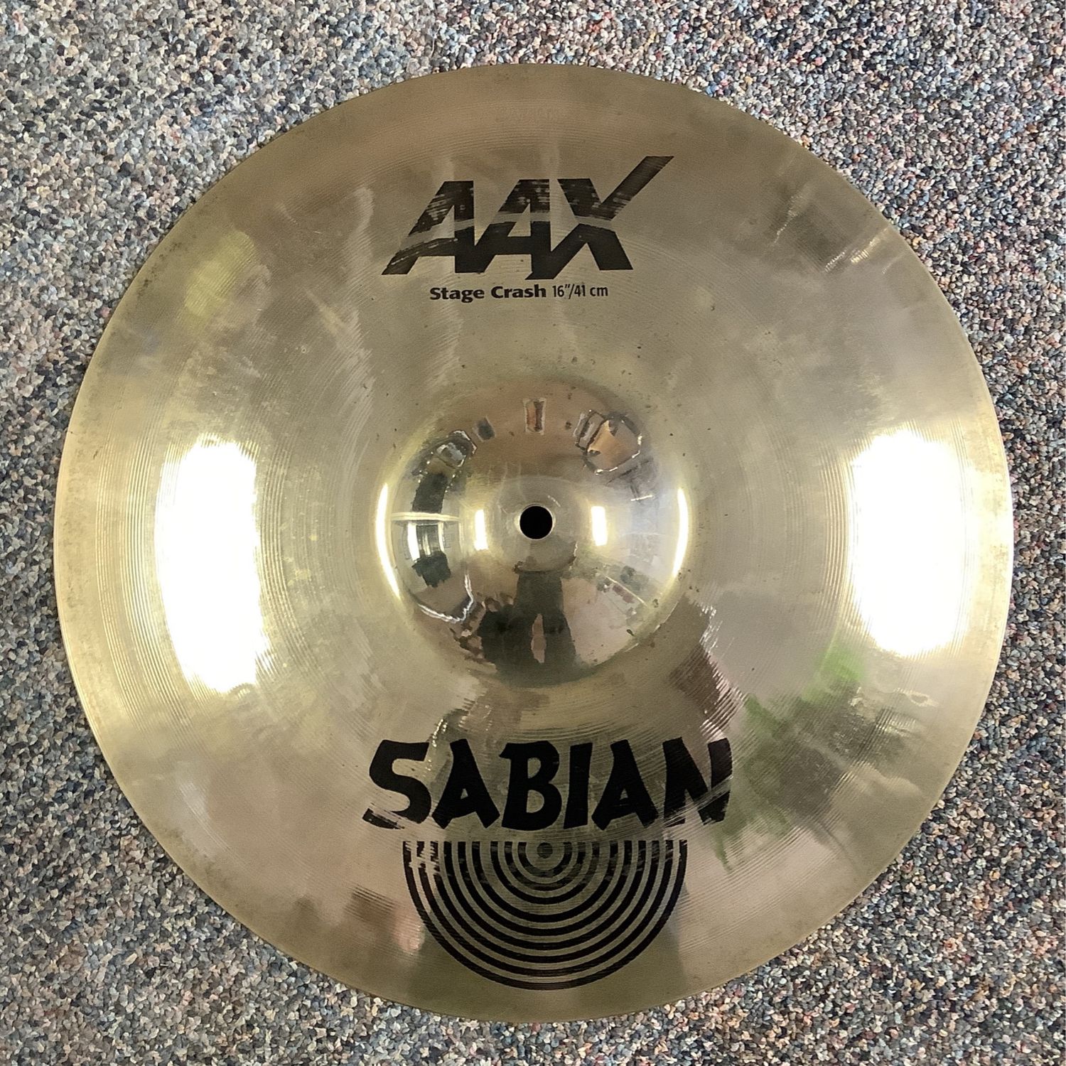 16" Sabian AAX Stage Crash Cymbal