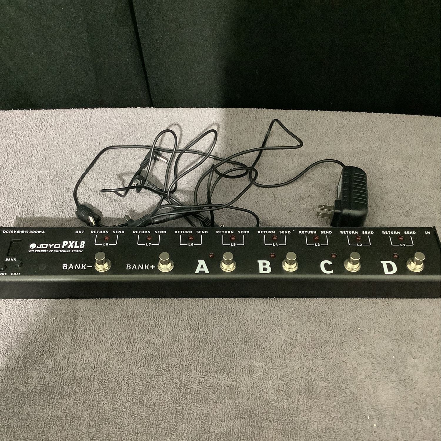 Joyo PXL8 VIII Channel FX Switching System