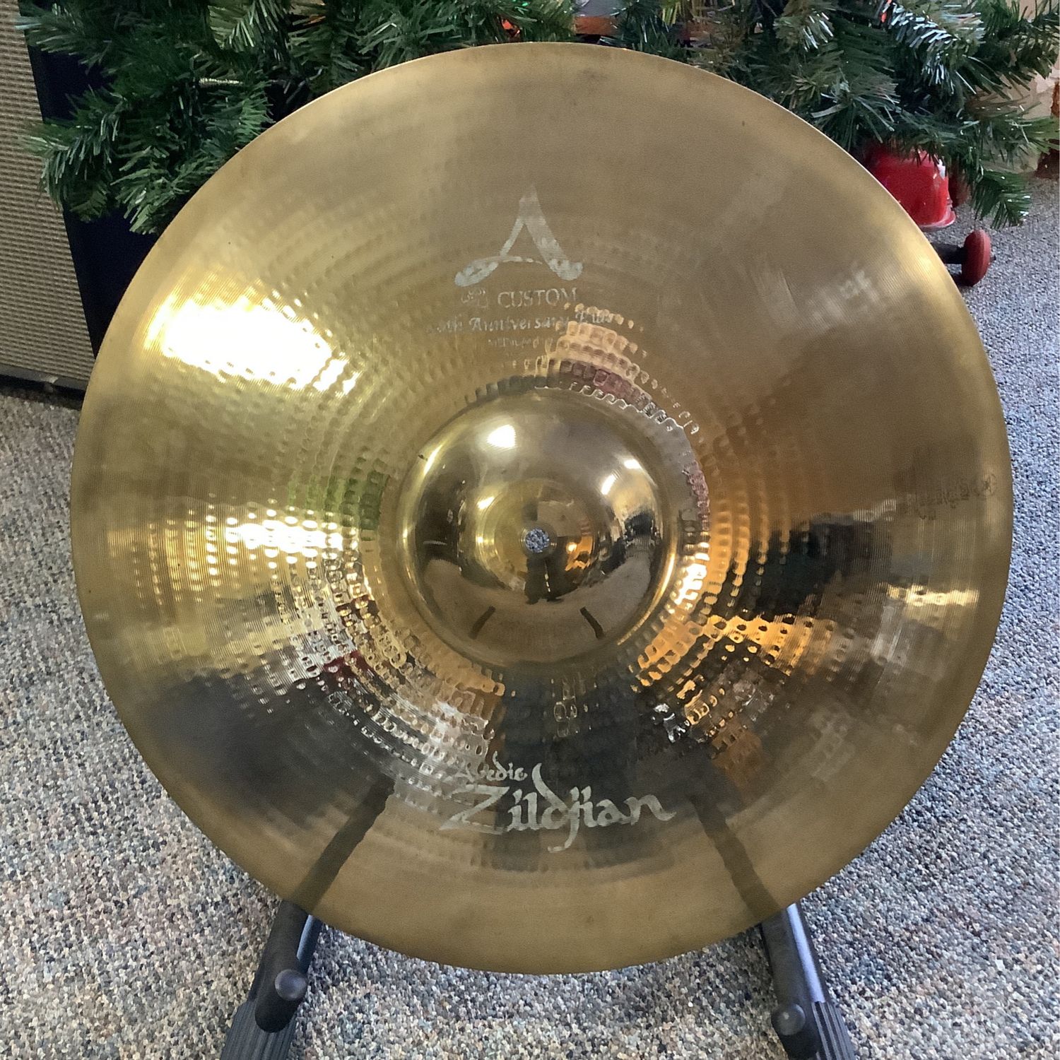 21" Zildjian A Custom 20th Anniversary Ride Cymbal