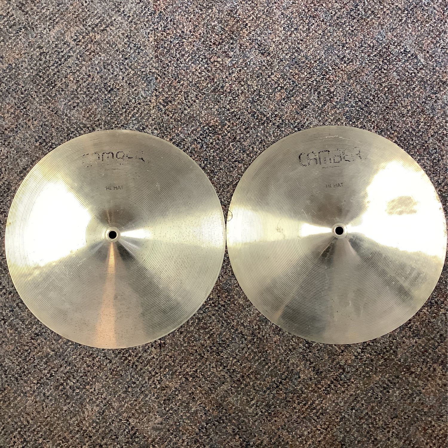 14" Camber Hi Hats (Cracked)