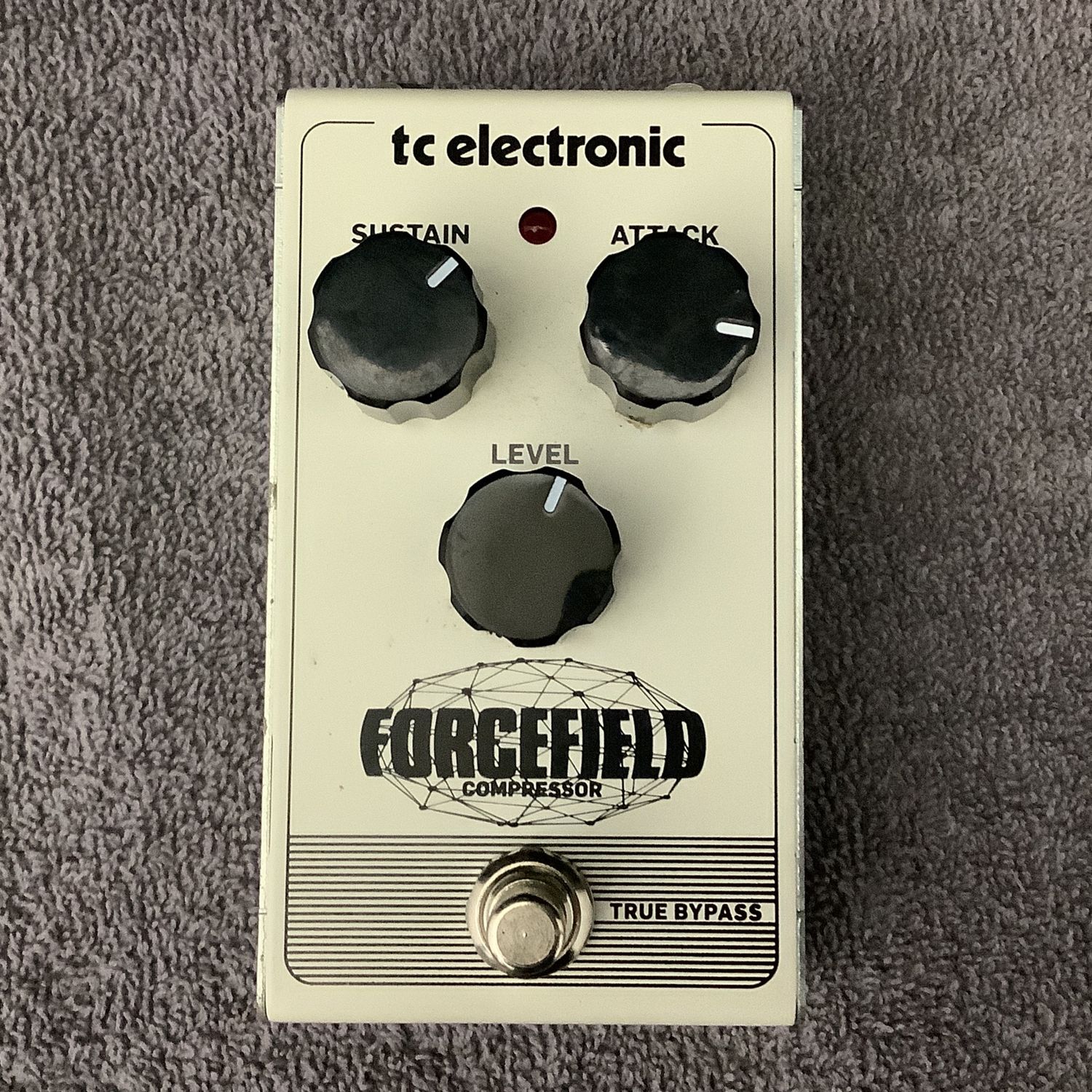 TC Electronic Forcefield Compressor True Bypass Guitar Pedal