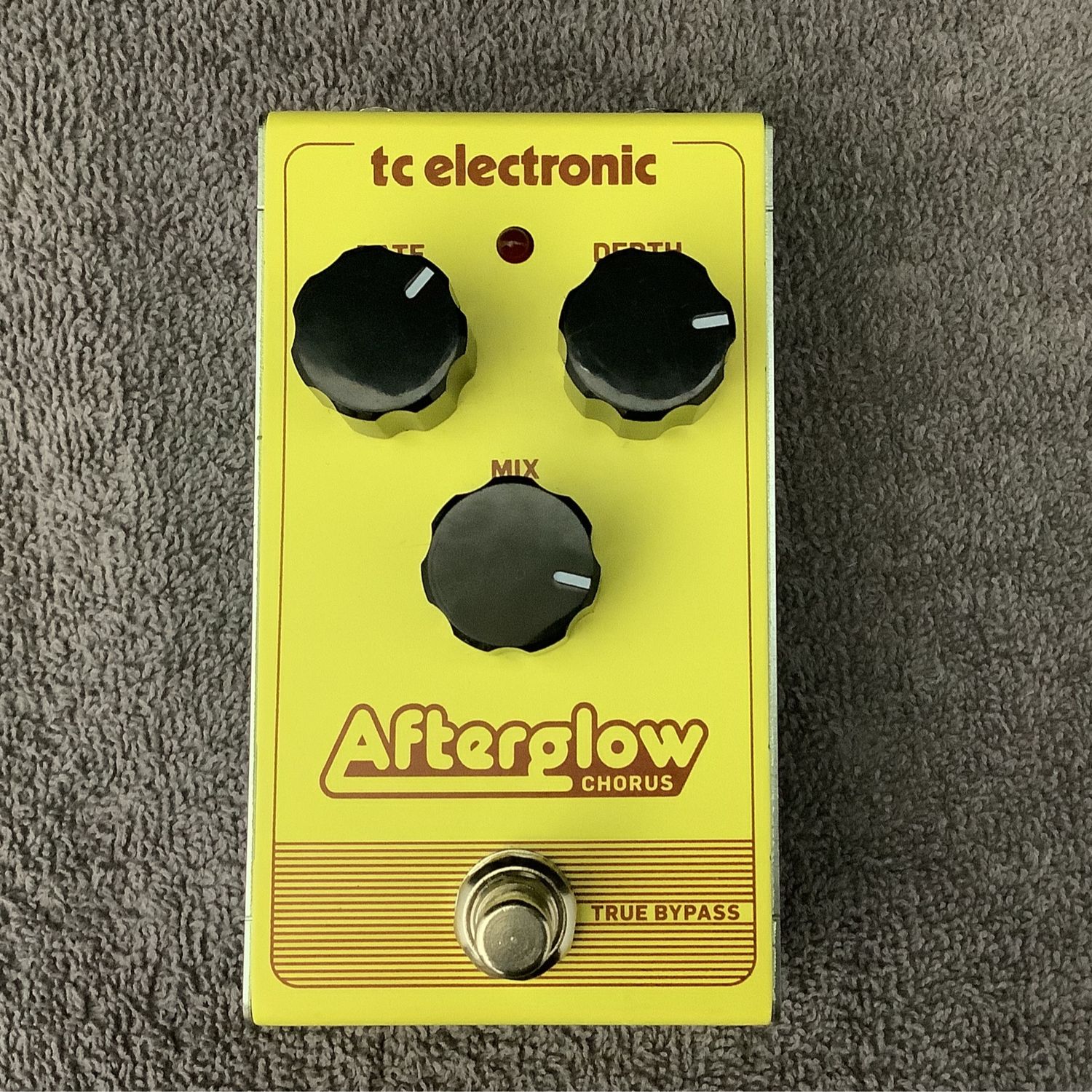 TC Electronic Afterglow Chorus True Bypass Guitar Pedal