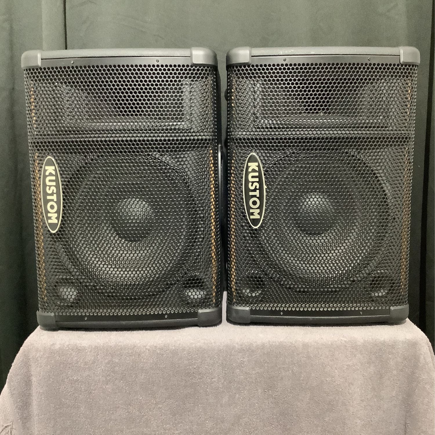 Kustom KPX112M Passive Speakers (Pair) 150-Watt @ 8 ohms