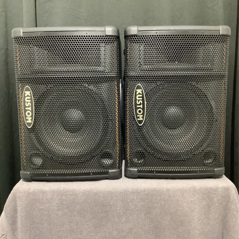 Kustom KPX112M Passive Speakers (Pair) 150-Watt @ 8 ohms