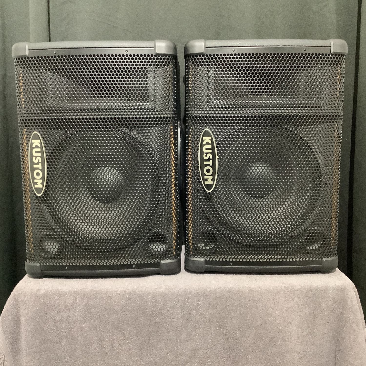 Kustom KPX112M Passive Speakers (Pair) 150-Watt @ 8 ohms