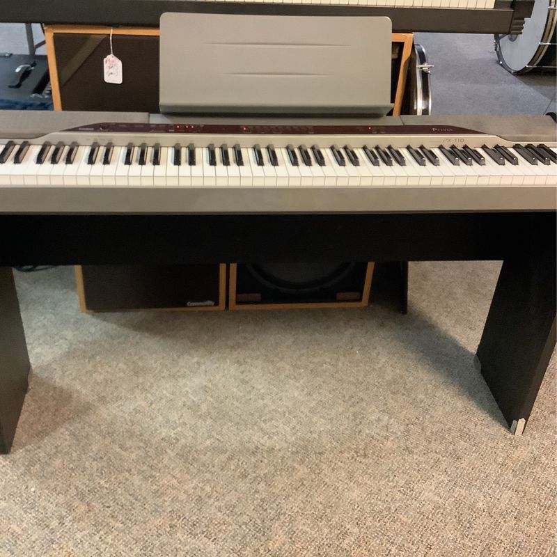 Casio Privia PX-110 88 Key Keyboard (Weighted Keys) w/Music Stand