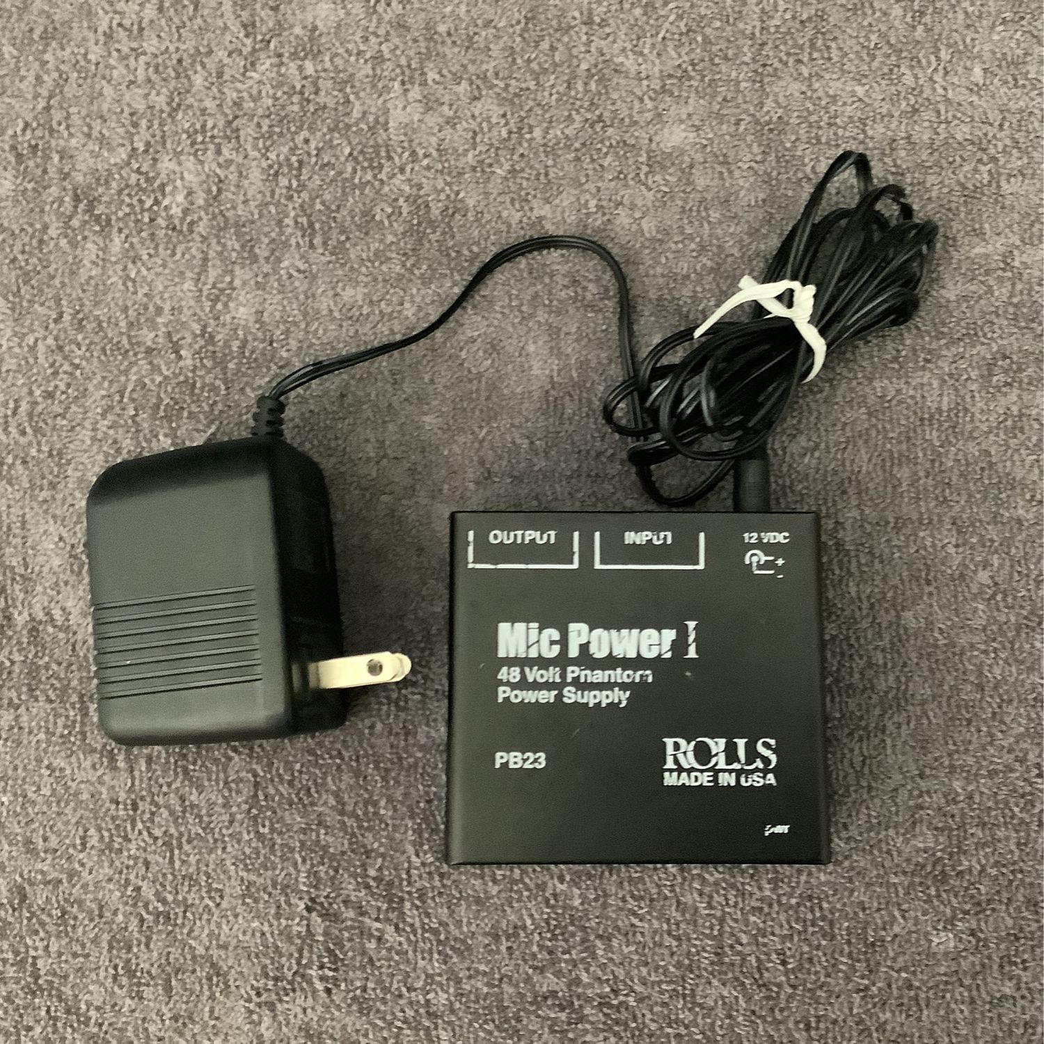 Rolls Mic Power I Phantom Power Supply