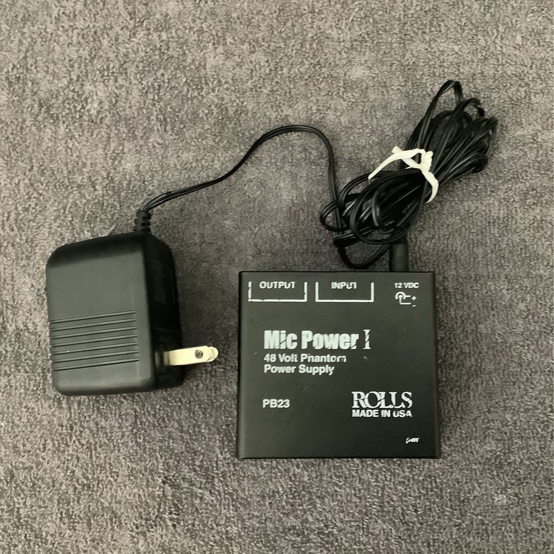 Rolls Mic Power I Phantom Power Supply