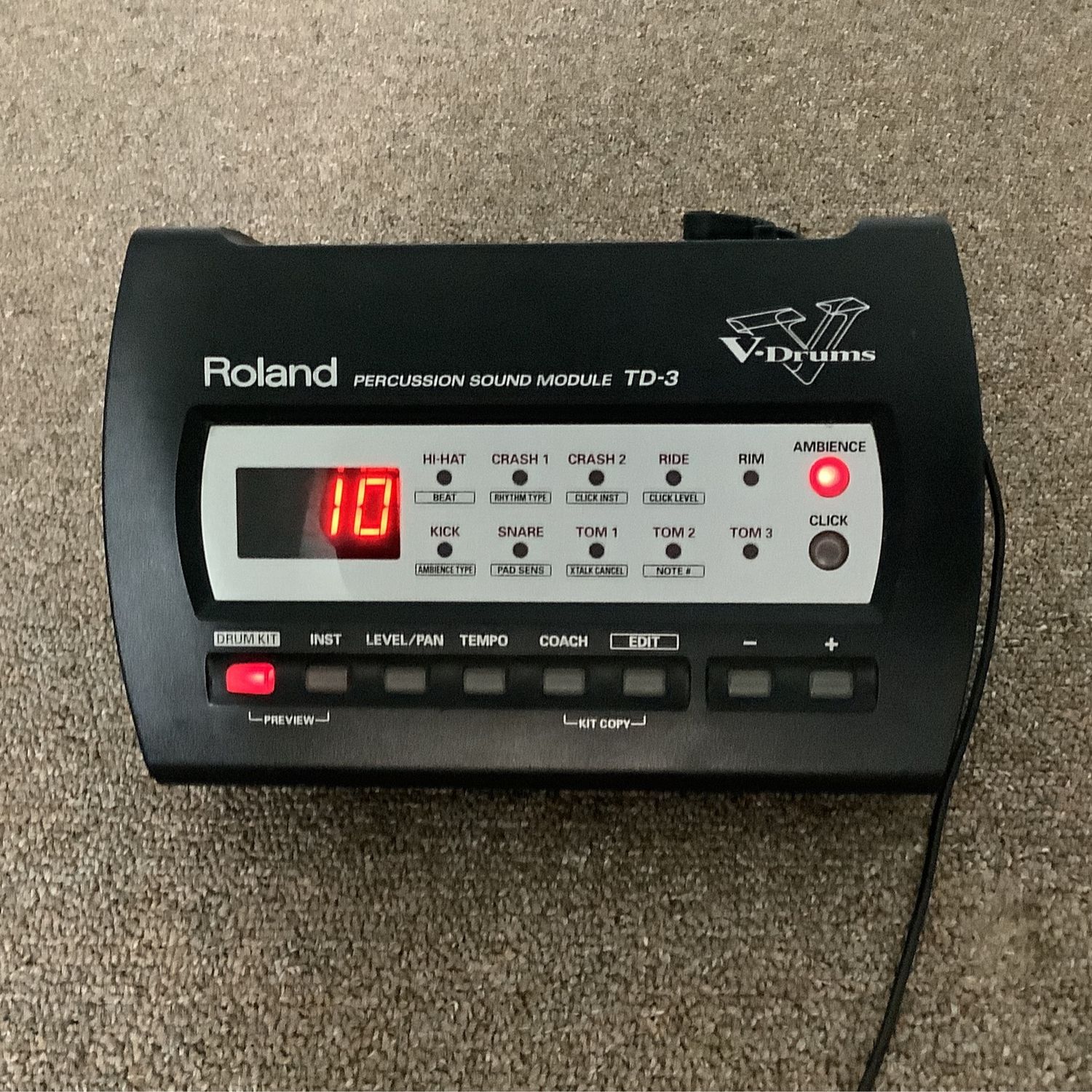 Roland V-Drums TD-3 Percussion Sound Module