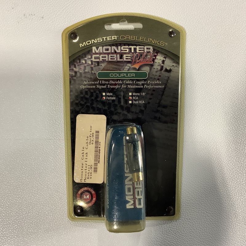 Monster Cable Prolink Coupler Female - RCA