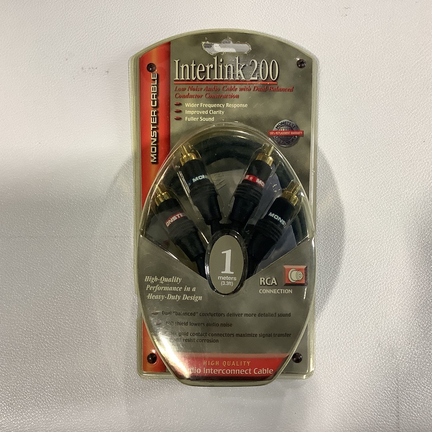 Monster Cable Interlink 200 Audio Interconnect Cable