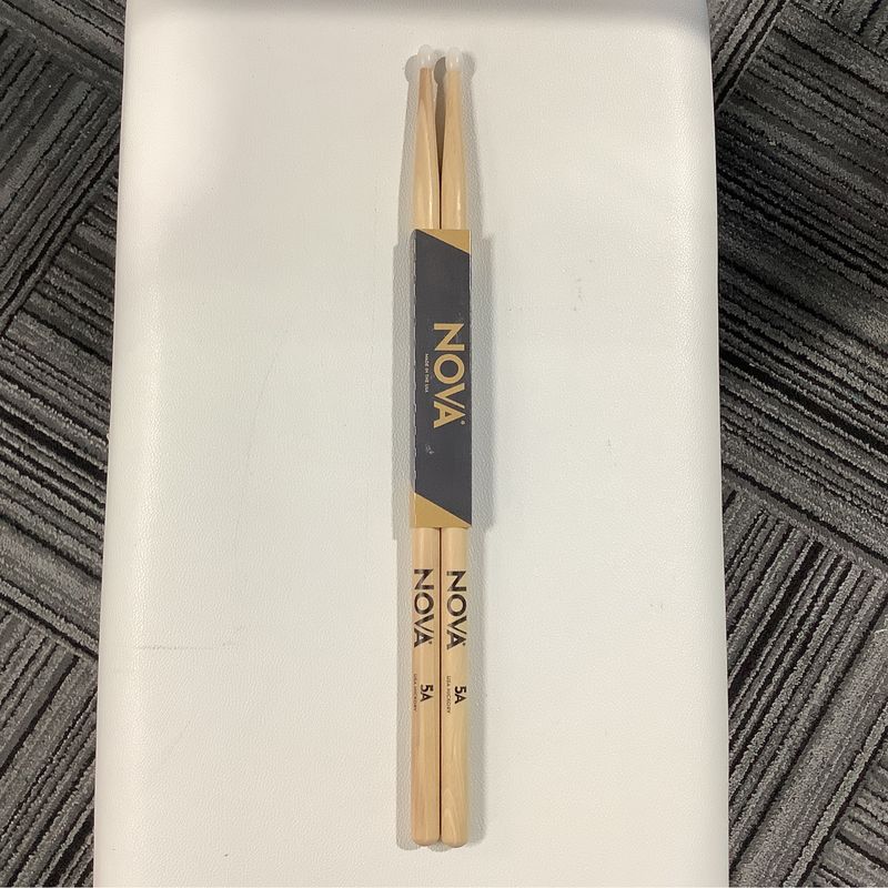 NOVA Hickory Nylon Tip 5A Drumsticks