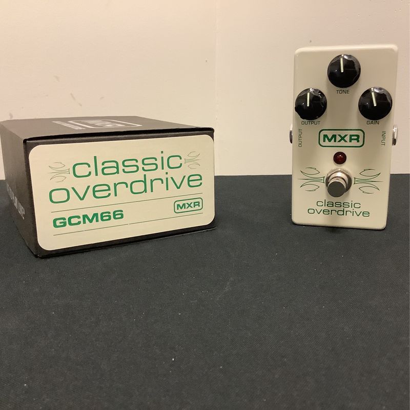 MXR Classic Overdrive GCM66 Guitar Pedal