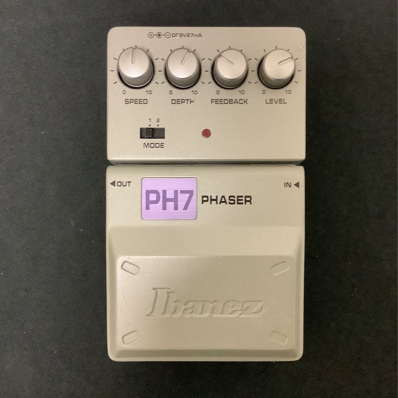 Ibanez PH7 Phaser Guitar Pedal