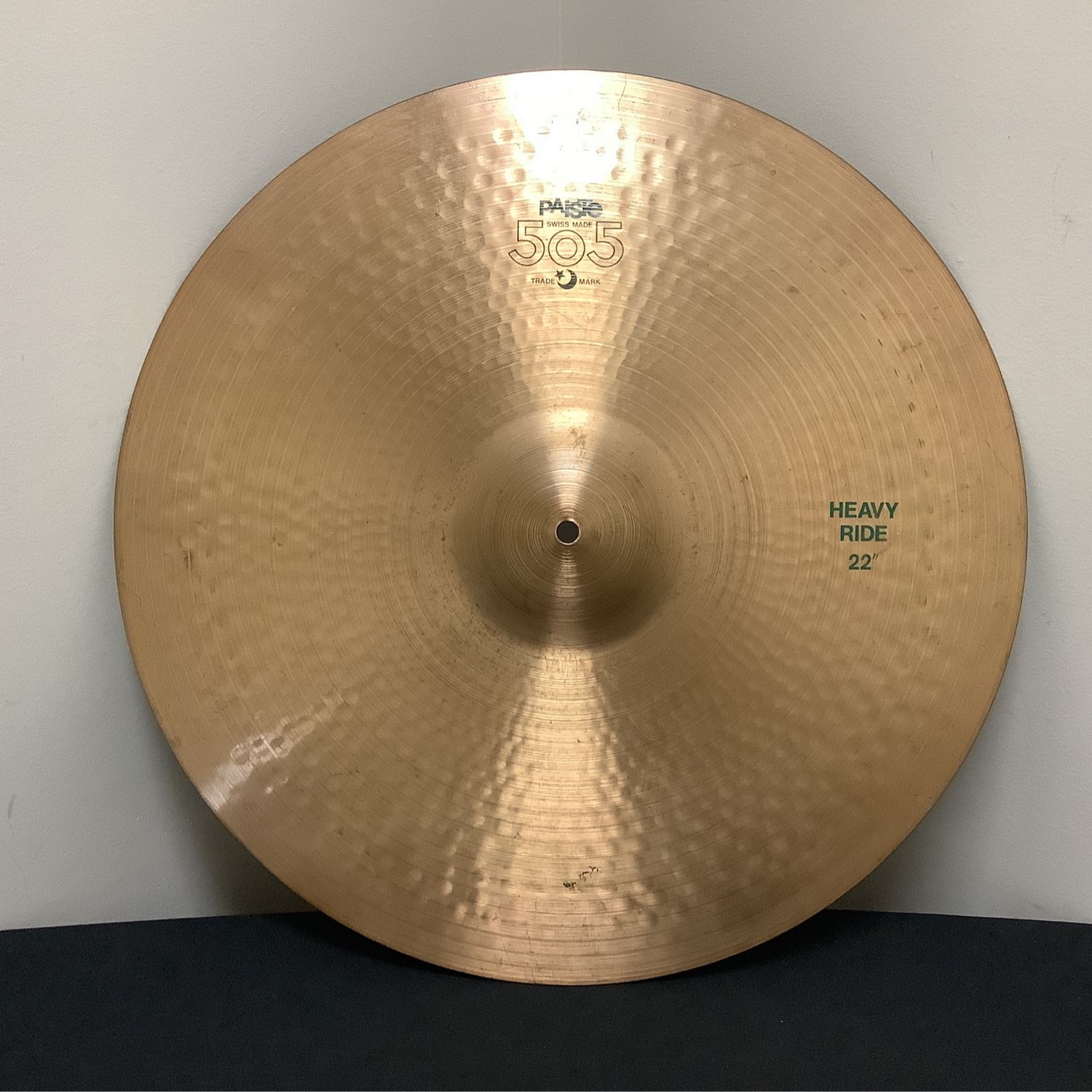 22" Paiste 505 Heavy Ride Cymbal