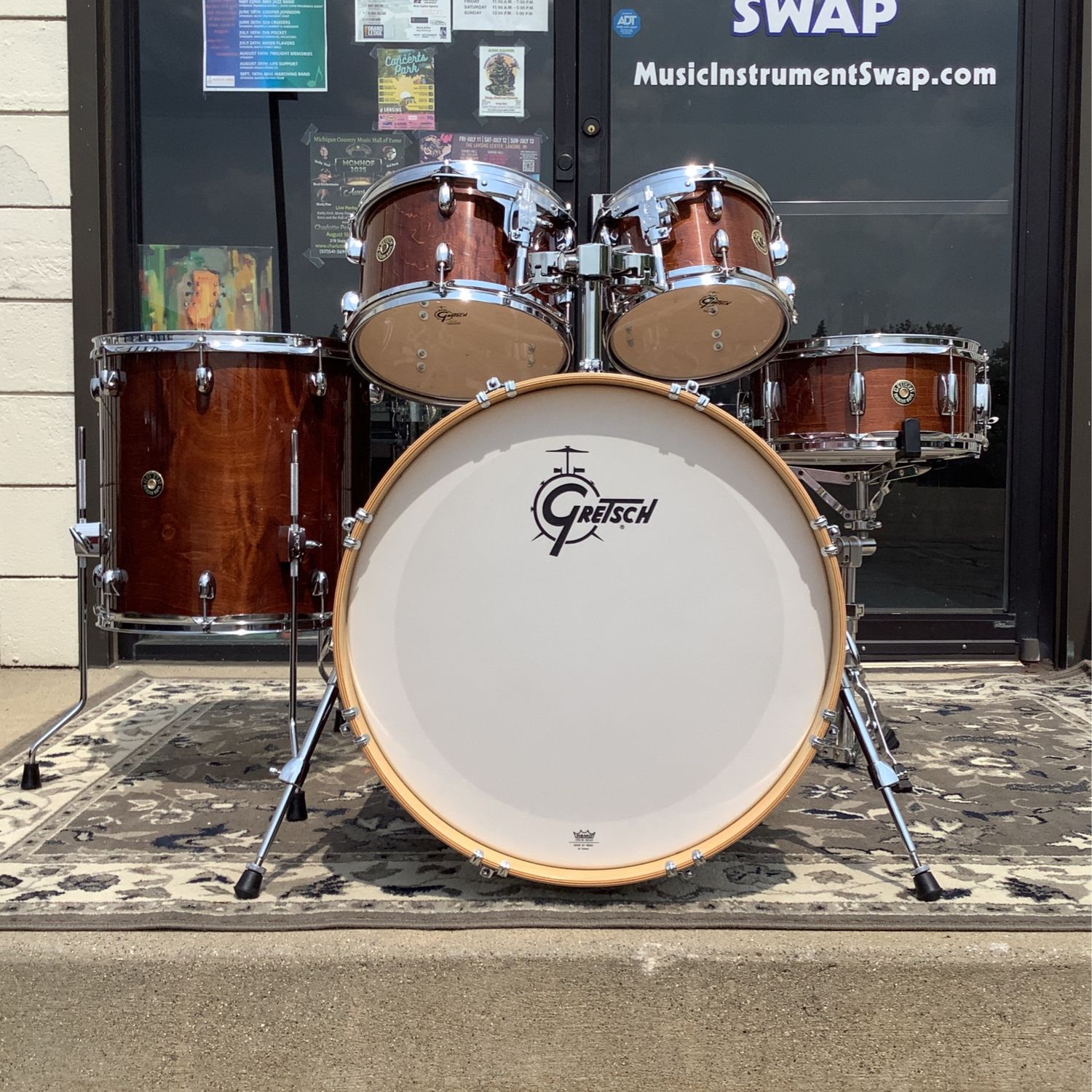 Gretsch Catalina Maple Drum Set 10/12/16/22 w/Matching 14" x 5" Snare