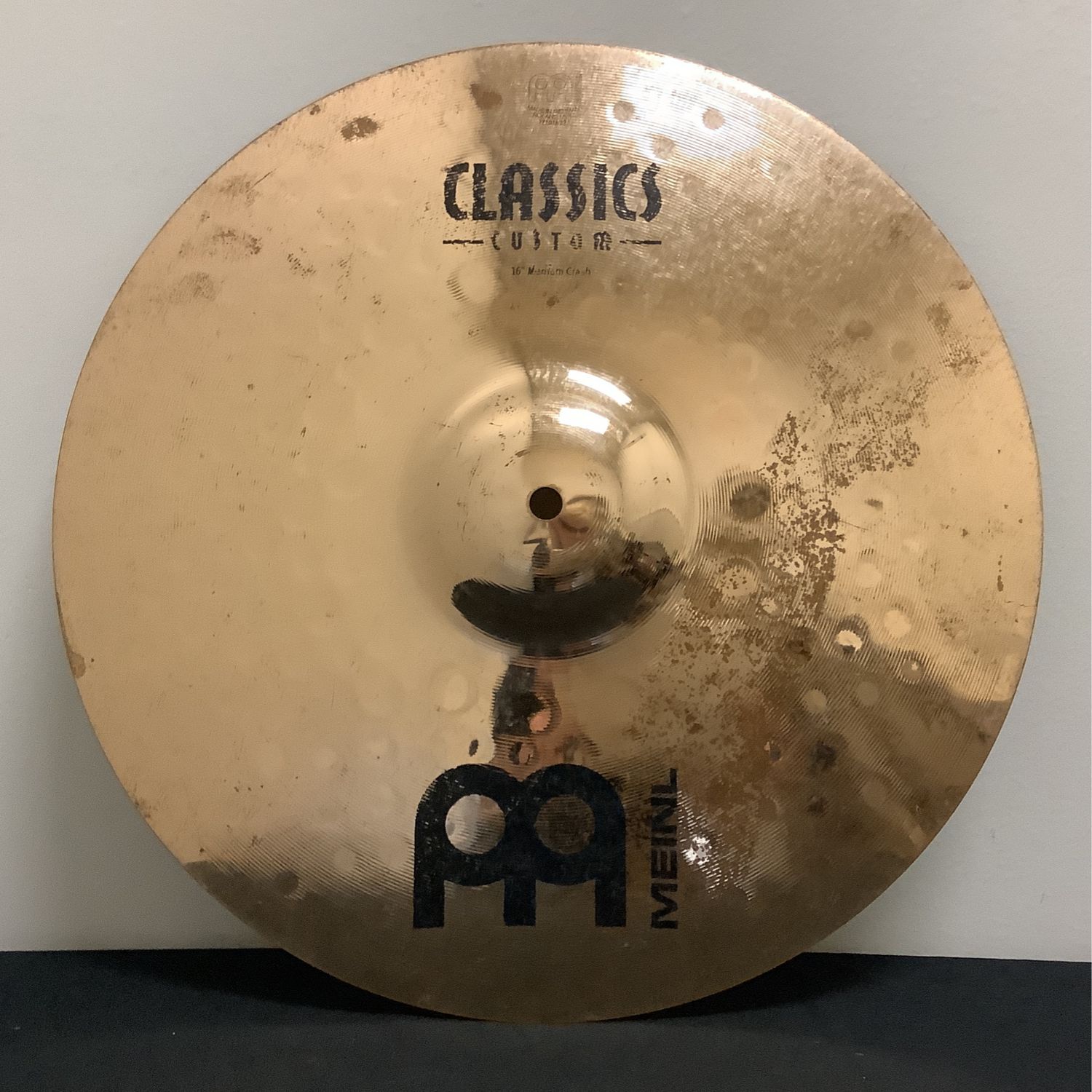 16" Meinl Classics Custom Medium Crash Cymbal