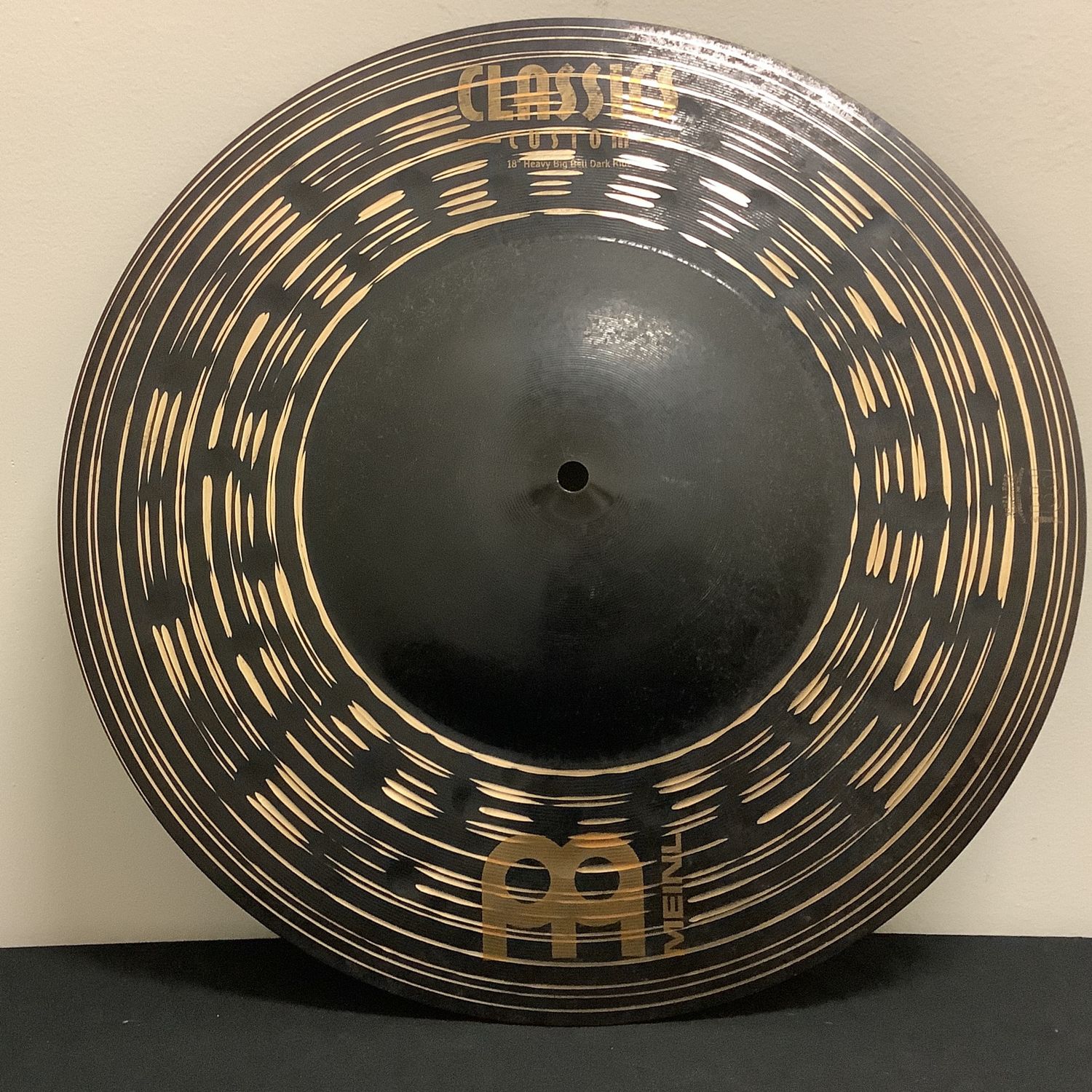 18" Meinl Classics Custom Heavy Big Bell Dark Ride Cymbal
