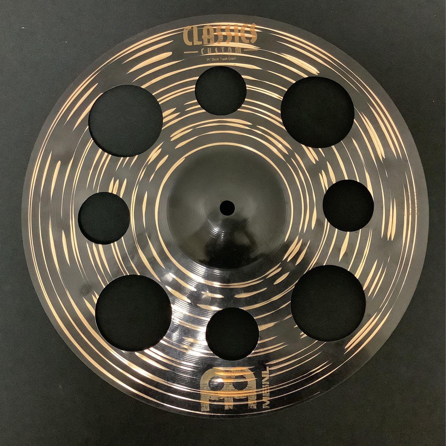 14 14" Meinl Classics Custom Dark Trash Crash Cymbal