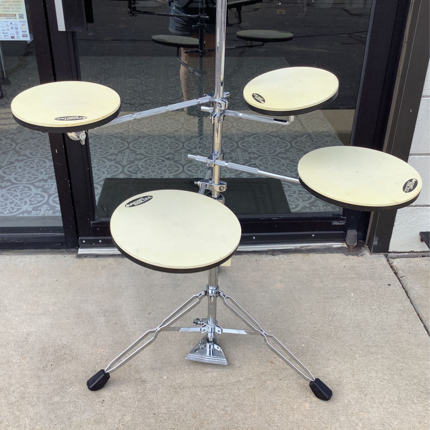 Drum Workshop Go Anywhere 5-Piece Set Practice Pad