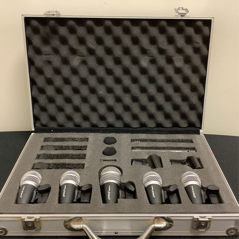 Pyle Dynamic 7-Piece PDKM7 Drum Mics