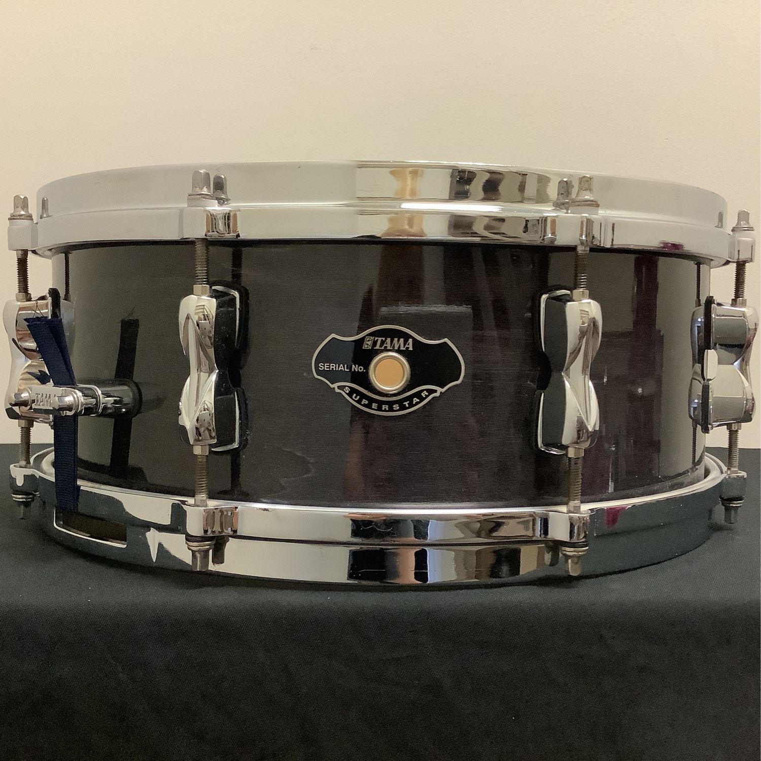 Tama Superstar Hyper Drive Maple 14" x 5 1/2" Snare Drum w/Die-Cast Hoops (Transparent Black Burst)