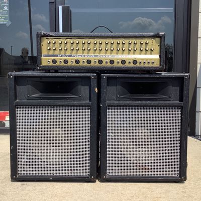 Rogue PRM 1208 8-Channel Powered Mixer w/RS-128H Speakers