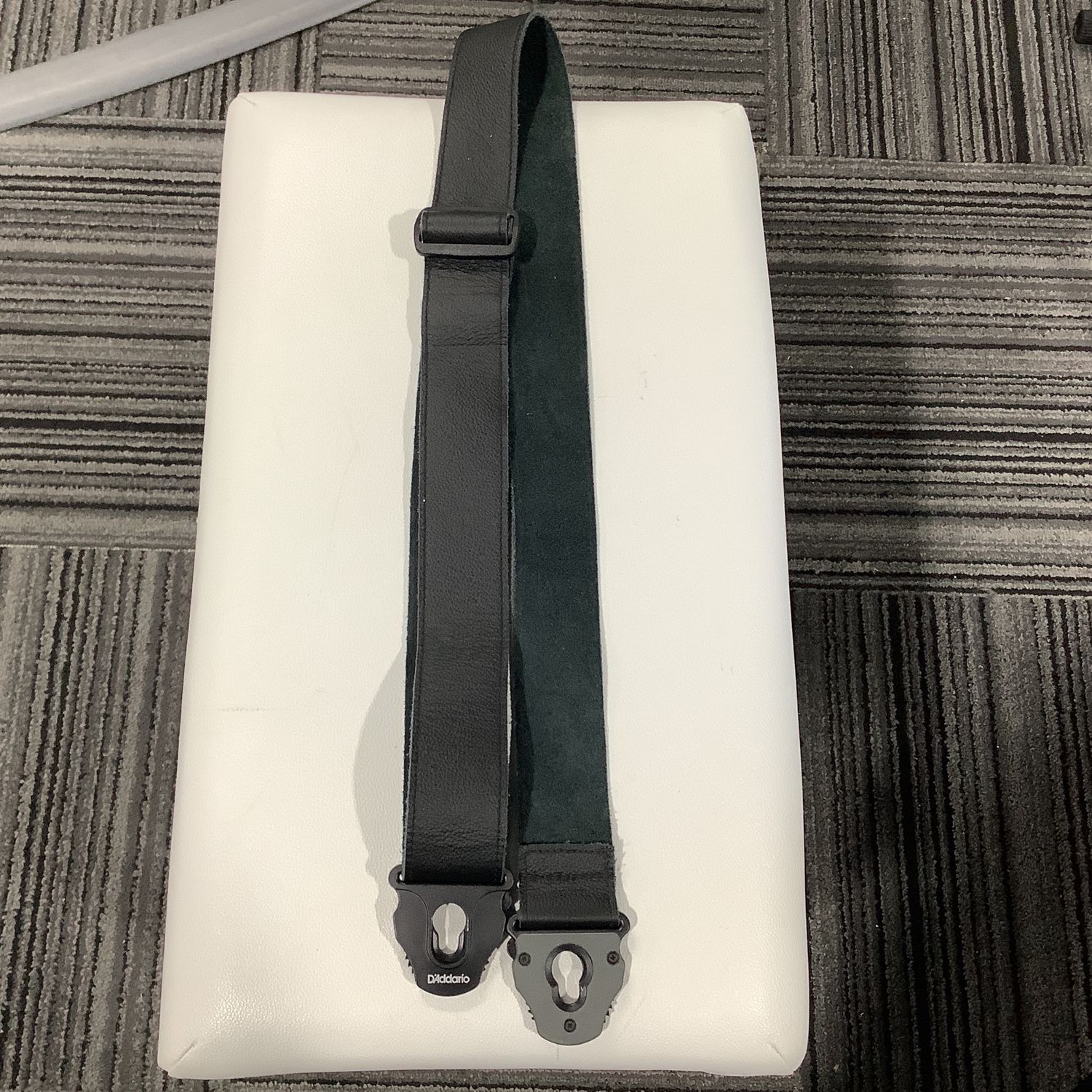 D'Addario 50mm Planet Lock Guitar Strap - Black