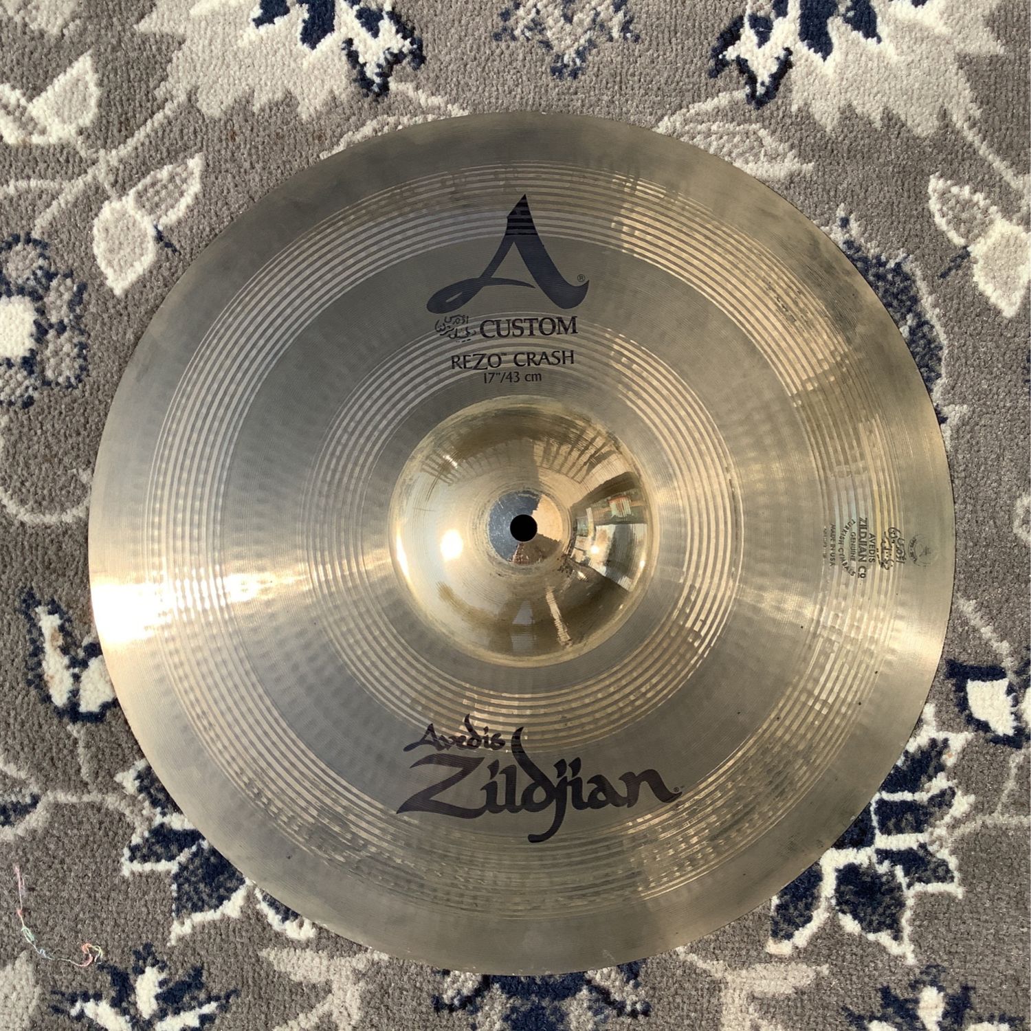 17" Zildjian A Custom Rezo Crash Cymbal