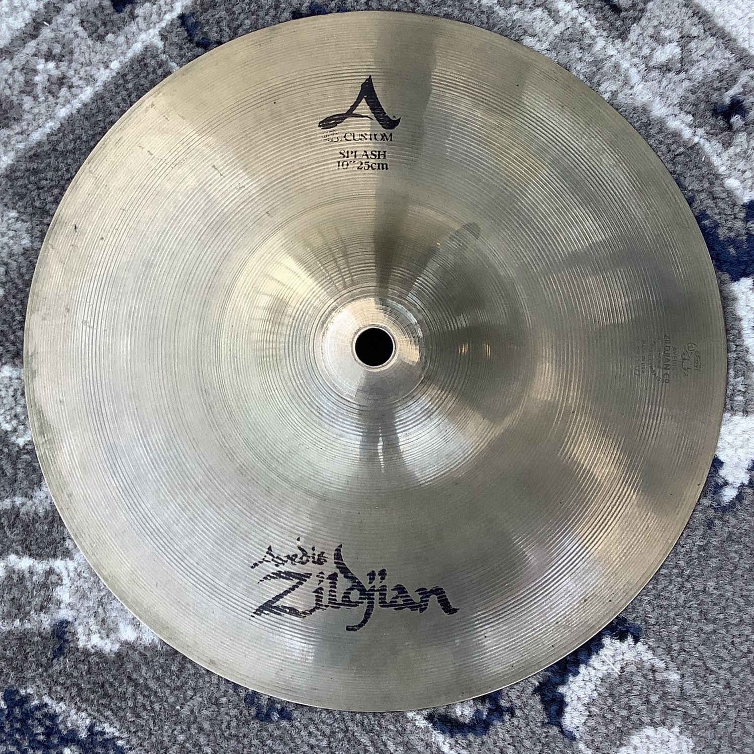 10" Zildjian A Custom Splash Cymbal