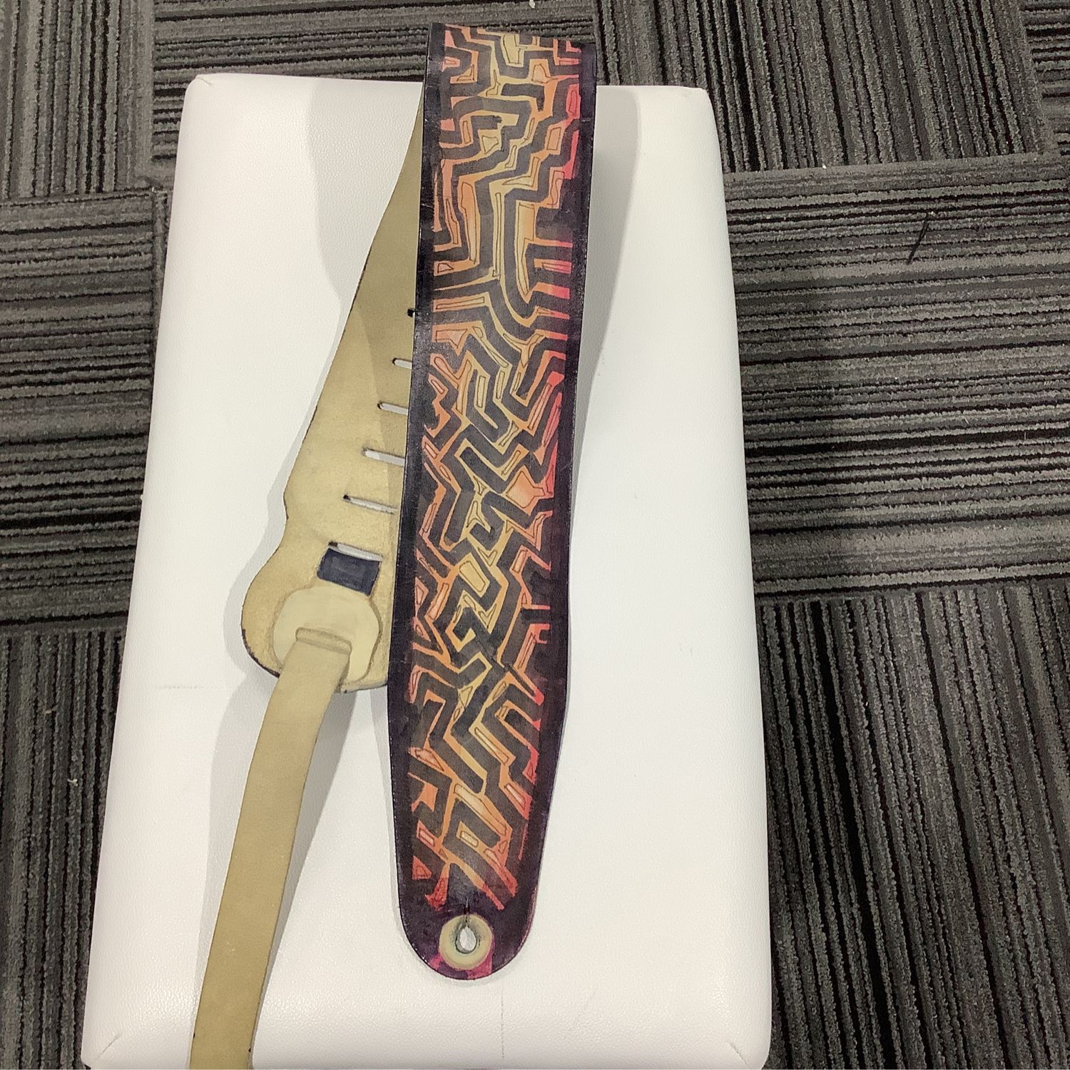 Leather Bass Guitar Strap