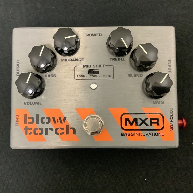 MXR M-181 Bass Blowtorch Overdrive Distortion Guitar Effect Pedal