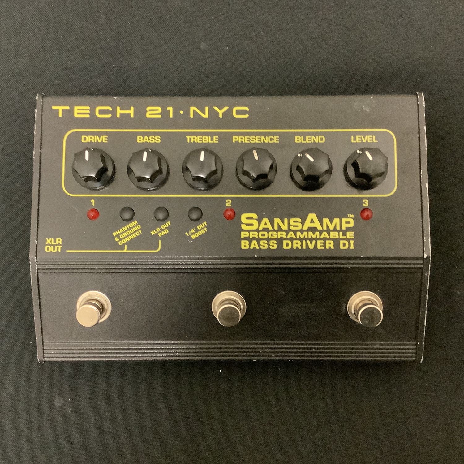 Tech 21 NYC SansAmp Programmable Bass Driver DI