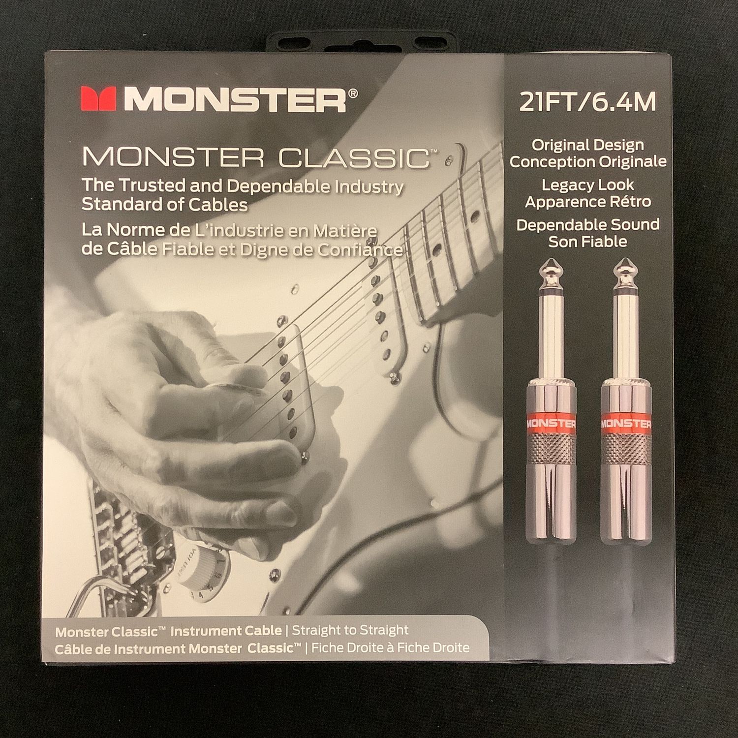 Monster Prolink Classic Straight to Straight Instrument Cable - 21 foot