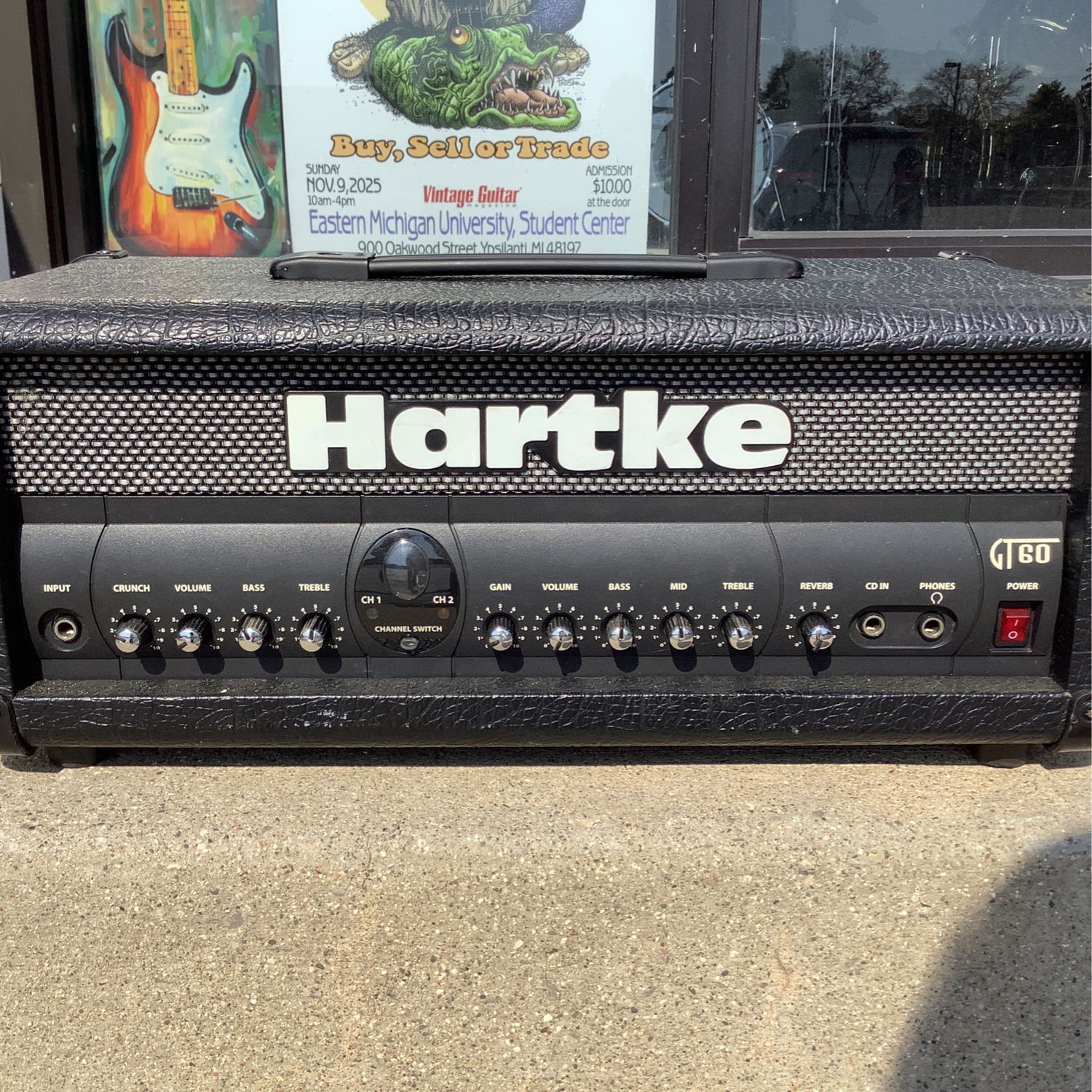 Hartke GT60 Guitar Amp Head Hartke GT60 Guitar Amp Head