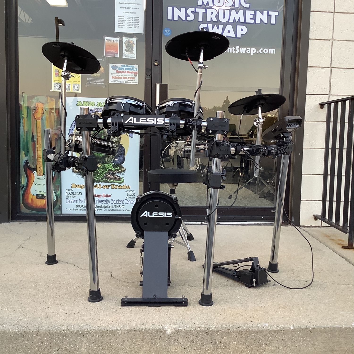 Alesis DM7X Surge Electric Drum Set w/Drum Throne