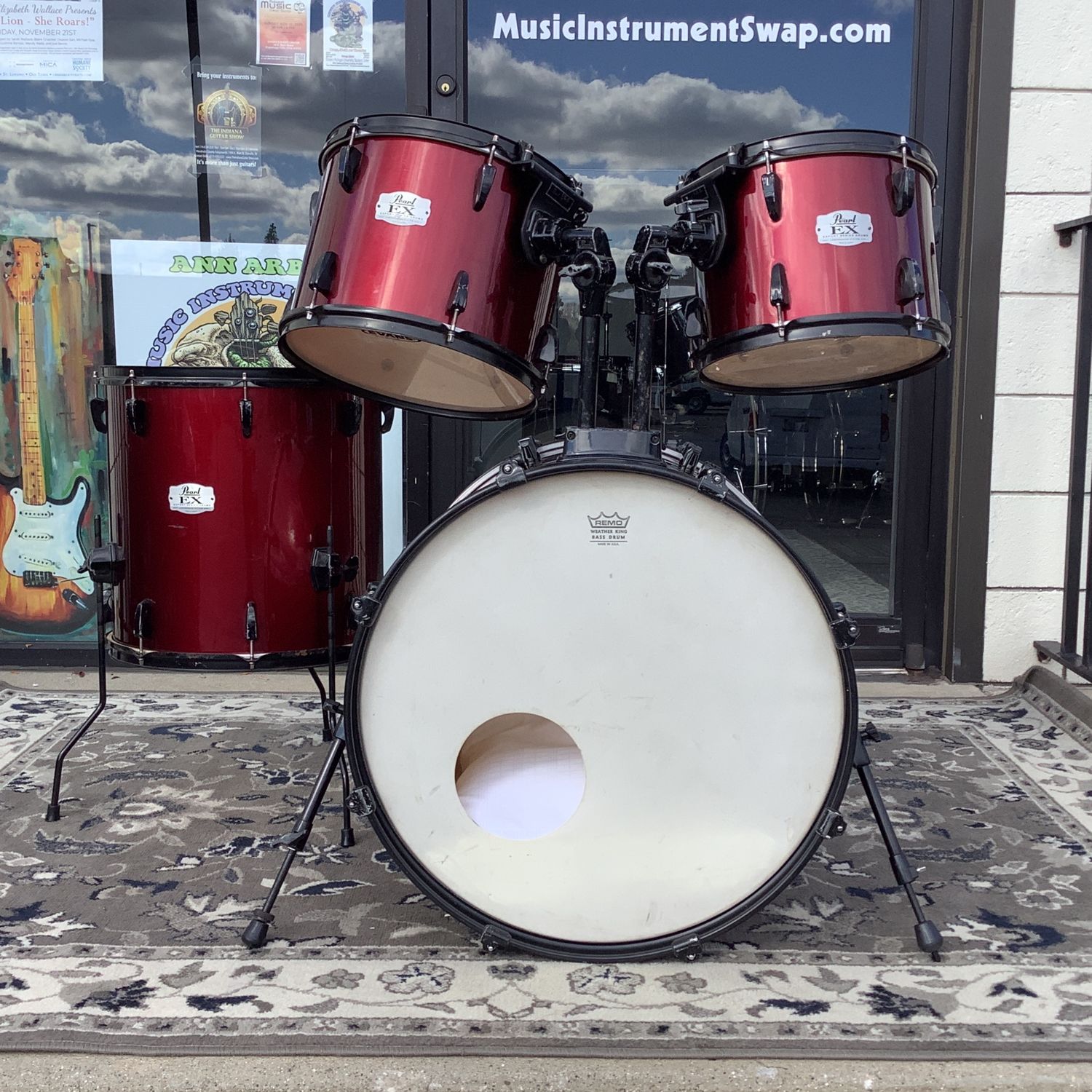 Pearl EX Export Series 12/13/16/22 Drum Set