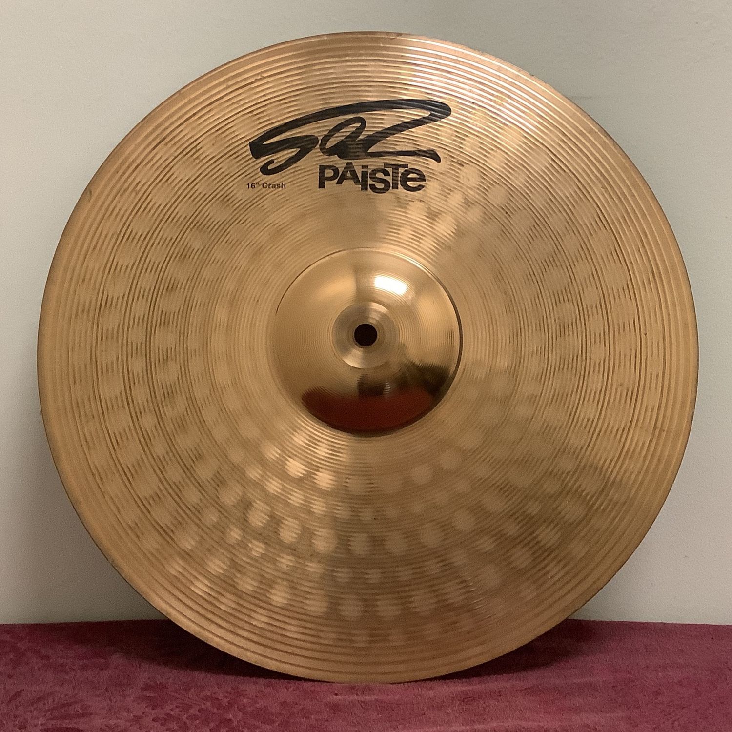 16 16" Paiste 502 Crash Cymbal