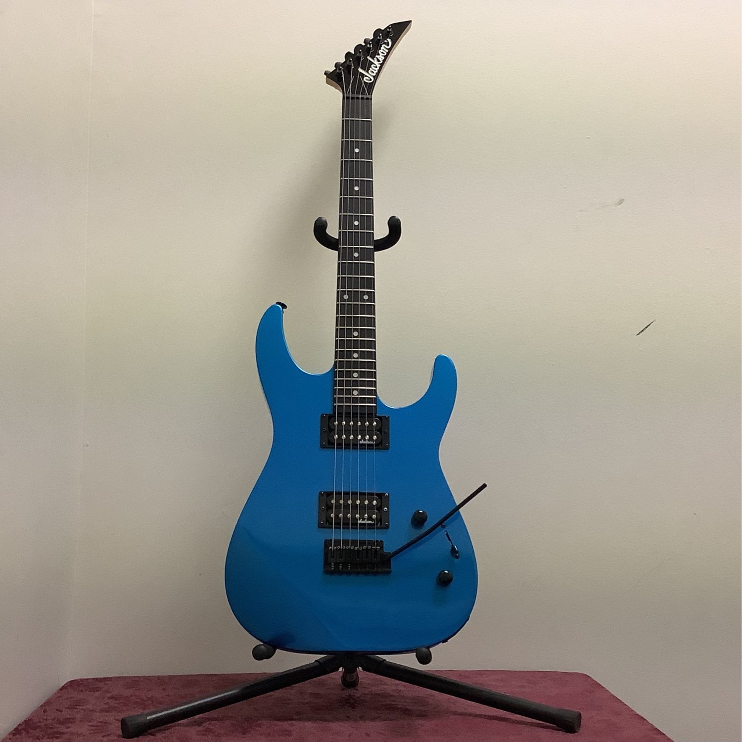 2023 Jackson JS Series DinkyJS11, Amaranth Fingerboard, Metallic Blue Electric Guitar